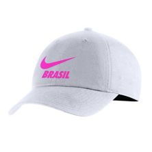 Мужская регулируемая бейсболка Nike серая сборная Бразилии по гольфу Legacy91 Nike