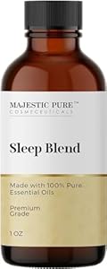 Majestic Pure Breathe Essential Oil Blend | 100% Pure Oil for Relaxation, Stress Relief | Orange, Lavender, Clary Sage Essential Oil for Diffusers & Aromatherapy | 1oz Majestic Pure