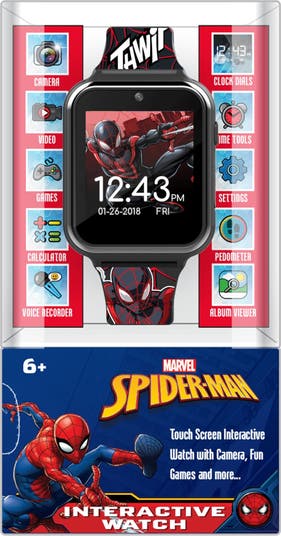 Интерактивные смарт-часы с Человеком-пауком ITime