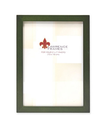 Рамка для картины из зеленого дерева - Коллекция Галереи - 5 "x 7" Lawrence Frames