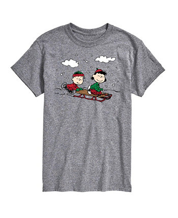 Мужская футболка с коротким рукавом Peanuts Holidays AIRWAVES