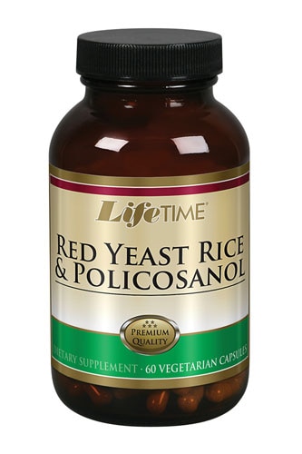 Red Yeast Rice and Policosanol -- 60 Vegetarian Capsules (Вегетарианские капсулы) Lifetime