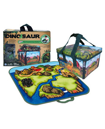 Мини-игровой набор с динозаврами Neat Oh ZipBin Redbox