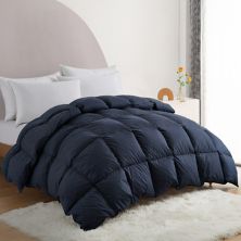 Unikome Fluffy Lightweight Down Duvet Insert, Cotton Cover, All Season Goose Down Bed Comforter UNIKOME
