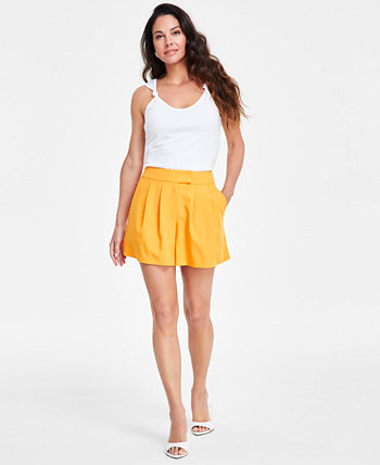 Women's High-Rise Trouser Shorts, Created for Macy's I.N.C. International Concepts