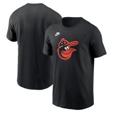 Men's Nike Black Baltimore Orioles Cooperstown Collection Team Logo T-Shirt Nitro USA