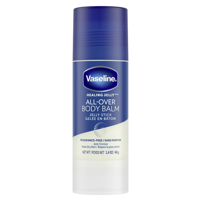 Vaseline Body Balm Stick For Dry Skin Relief Unscented Targeted Healing for Hard-to-Reach Spots 1.4 oz Vaseline