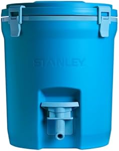 STANLEY Adventure 2 Gallon Fast Flow Water Jug, Ice Water Dispenser, Insulated Beverage Cooler with Easy Pour Spigot and Latched Foam Lid STANLEY