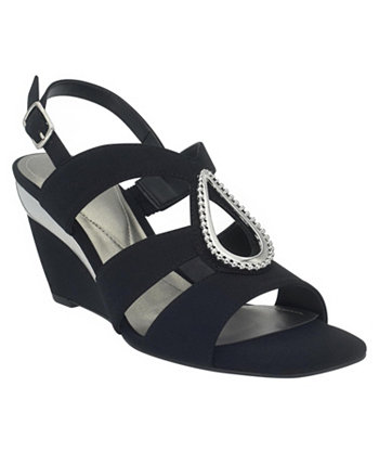 Women's Violette Ornamented Wedge Sandals Impo