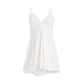 Полосатое мини-платье Hazel с v-образным вырезом Peixoto