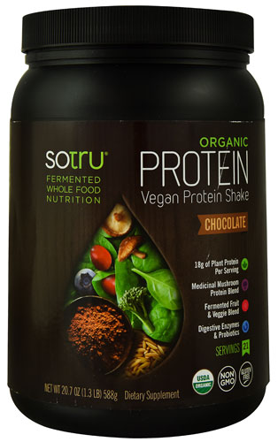 SoTru Organic Vegan Protein Shake Chocolate — 21 порция SoTru