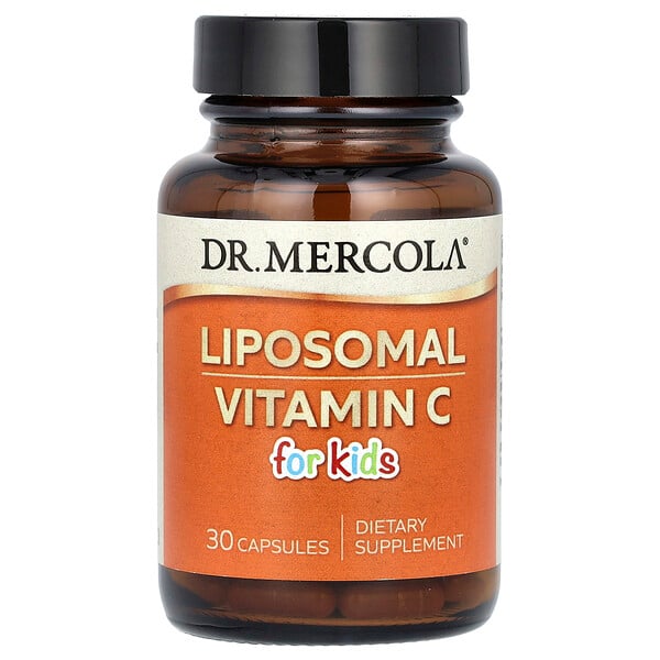 Липосомальный витамин С для детей, 30 капсул Dr. Mercola