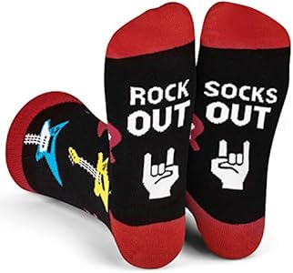 Funny Socks for Book Lovers, Teachers, Gamers, Musicians, and Nerds - Unisex for Men, Women and Teens Lavley