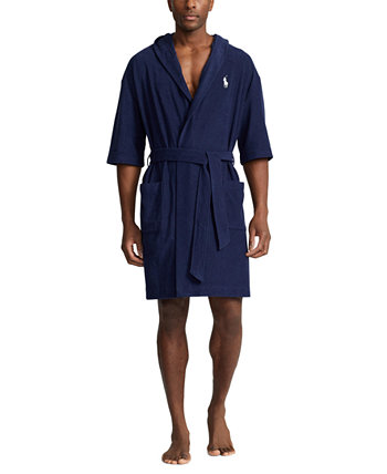 Men's Terry Cabana Hooded Robe Polo Ralph Lauren