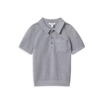 Little Boy's &amp; Boy's Demetri Knit Polo Shirt REISS