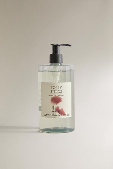 (16.91 oz) POPPY FIELDS LIQUID SOAP Zara Home