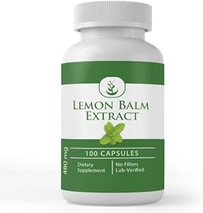 Pure Original Ingredients Lemon Balm Extract (100 Capsules) Always Pure, No Additives Or Fillers Pure Original Ingredients