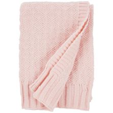 Baby Girl Carter's Textured Knit Blanket Carter's
