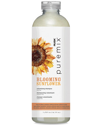 Шампунь для увеличения объема Puremix Blooming Sunflower, 35 унций, от PUREBEAUTY Salon & Spa Rusk