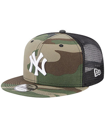 Мужская камуфляжная кепка New York Yankees Trucker 9FIFTY Snapback New Era