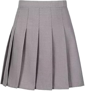 Womens Girls Pleated Tennis Skirts High Waisted A-line Skirt School Uniform Athletic Golf Skorts with Shorts,2T-4XL Tivifox