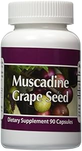 Muscadine Grape Seed 90 Count Bottle Fresh Health Nutritions