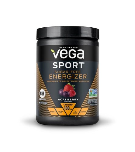 Vega Sport® Energizer Acai Berry без сахара — 35 порций Vega