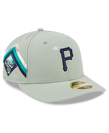 Мужская мятная облегающая шляпа Pittsburgh Pirates 2023 MLB All-Star Game Low Profile 59FIFTY New Era