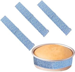 3PCS Bake Even Strip Tray Protection Strap Strip Anti-deformation Baking Cake accesorios (Blue) Yuomtf