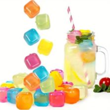 Plastic Ice Cubes, Quick-freeze, Easy-to-clean, No More Diluted Drinks Department Store