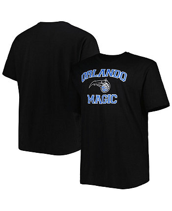 Мужская черная футболка Orlando Magic Big and Tall Heart & Soul Profile