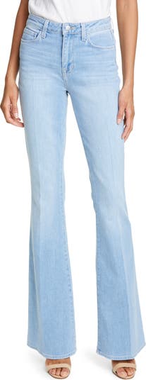 Расклешенные джинсы L'AGENCE Bell с высокой талией L'AGENCE