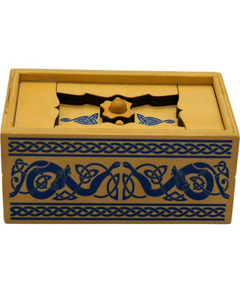 Головоломка с подарочной коробкой Viking Sea Chest, коробка-головоломка с подарочными картами, деньги, искусно сделанная деревянная головоломка, секретная коробка, подарочная коробка, коробка-головоломка Project Genius