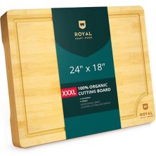 Cutting Board 3xl, 24”x18” Royal Craft Wood