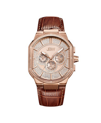 Мужские часы Orion Diamond (1/8 карат.т.) из 18-каратного розового золота с покрытием из нержавеющей стали JBW