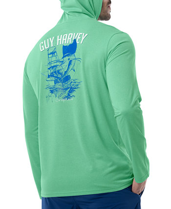 Мужская Толстовка Guy Harvey Boat Lines Guy Harvey