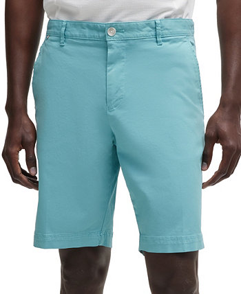 Men's Stretch-Cotton Twill Slim-Fit Shorts BOSS