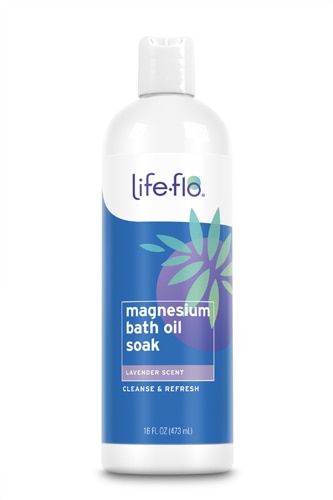 Life-Flo Magnesium Bath Oil Soak Lavender -- 16 жидких унций Life-flo