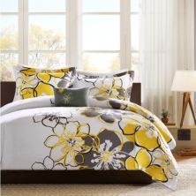 Mi Zone Mackenzie Комплект одеяла из трех предметов с цветочным рисунком и декоративной подушкой Mi Zone