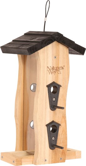 Natures Way Bird Products Vertical Wave Bird Feeder Natures Way Bird Products