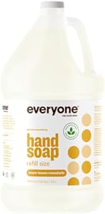 Everyone Liquid Hand Soap Refill, 1 Gallon, Lavender and Coconut, Plant-Based Cleanser with Pure Essential Oils Everyone for every body