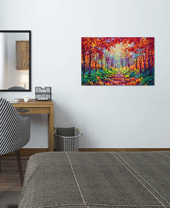Картина на холсте "Luminous" Кимберли Адамс в обертке из галереи ICanvas