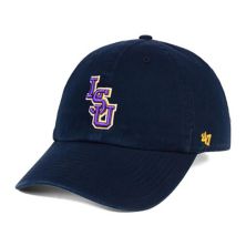 Мужская темно-синяя регулируемая шляпа LSU Tigers '47 Vintage Clean Up Unbranded