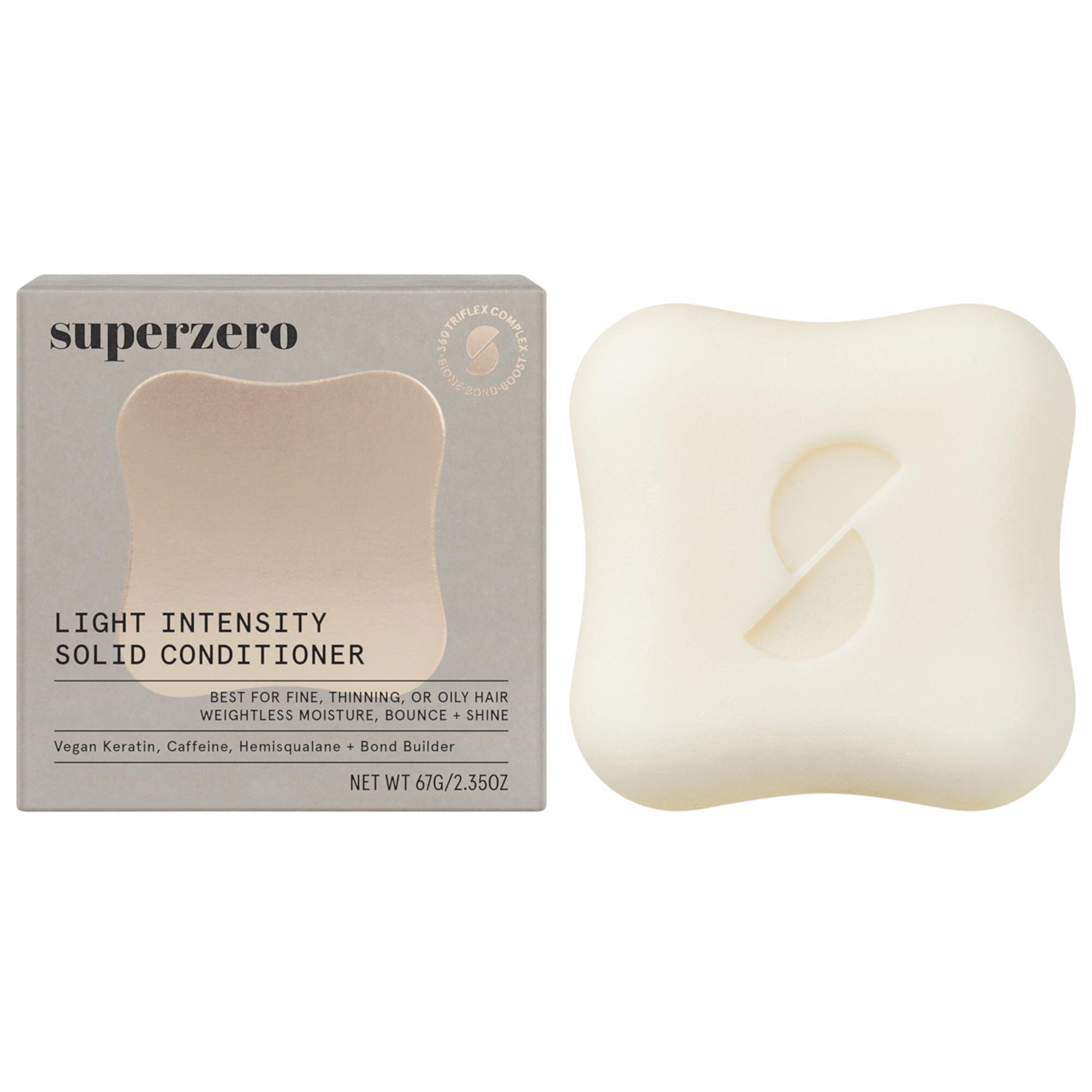 Fine and Thin Hair Conditioner Bar for Lift & Shine Superzero