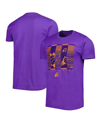 Мужская фиолетовая футболка Phoenix Suns City Skyline Stadium Essentials