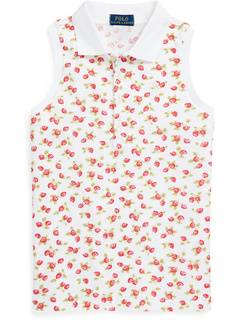Рубашка-поло без рукавов Strawberry Mesh (для больших детей) Polo Ralph Lauren