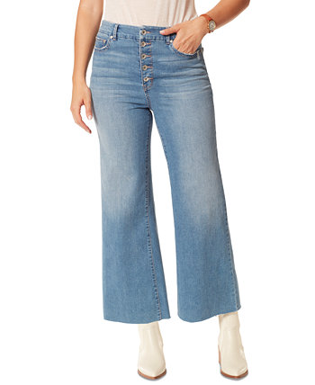 Женские джинсы Bootcut с пуговицами Anne Klein Jeans