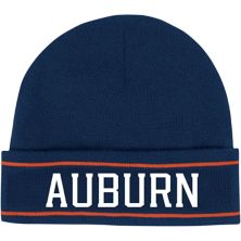 Men's Under Armour Navy Auburn Tigers 2023 Sideline Lifestyle Performance Cuffed Knit Hat Under Armour
