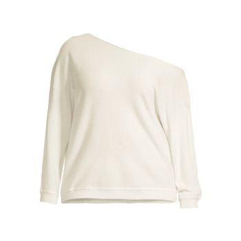 Off-The-Shoulder Cashmere Sweater Minnie Rose