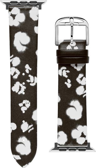 Кожаный ремешок Apple Watch<sup>®</sup> с цветочным принтом Ted Baker London
